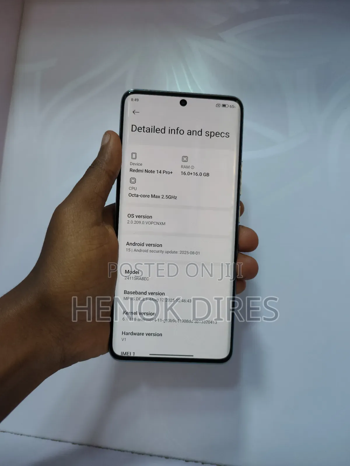 New Xiaomi Redmi Note 14 Pro+ 512 GB Black