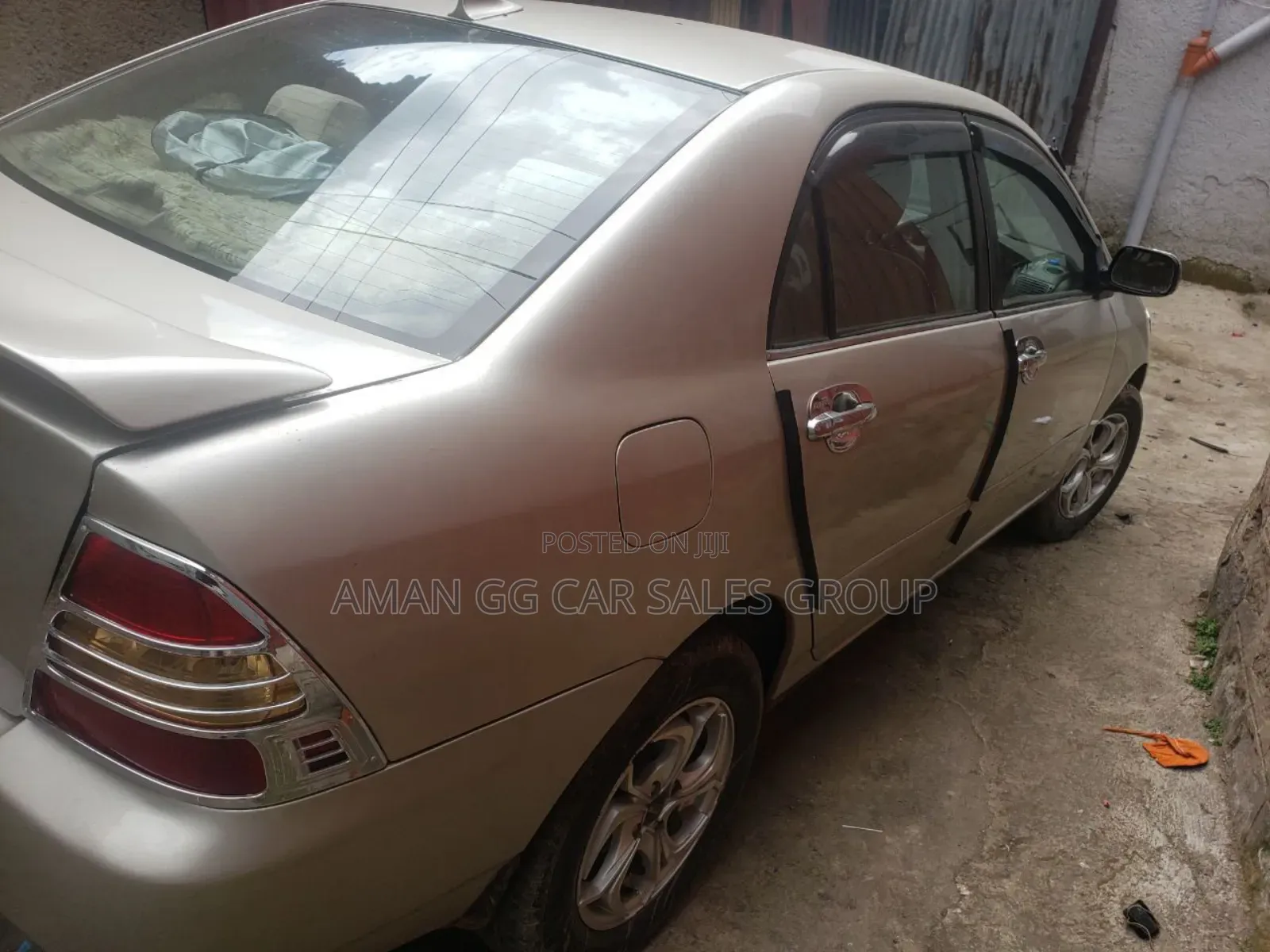 Toyota Corolla 2002 Gray