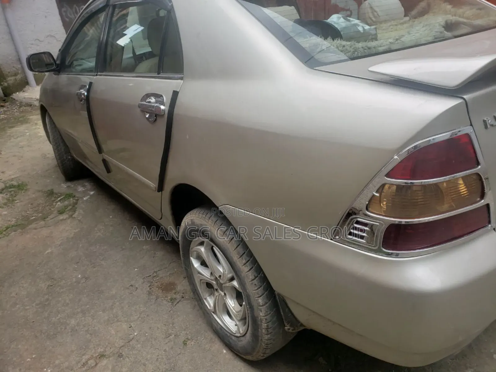 Toyota Corolla 2002 Gray