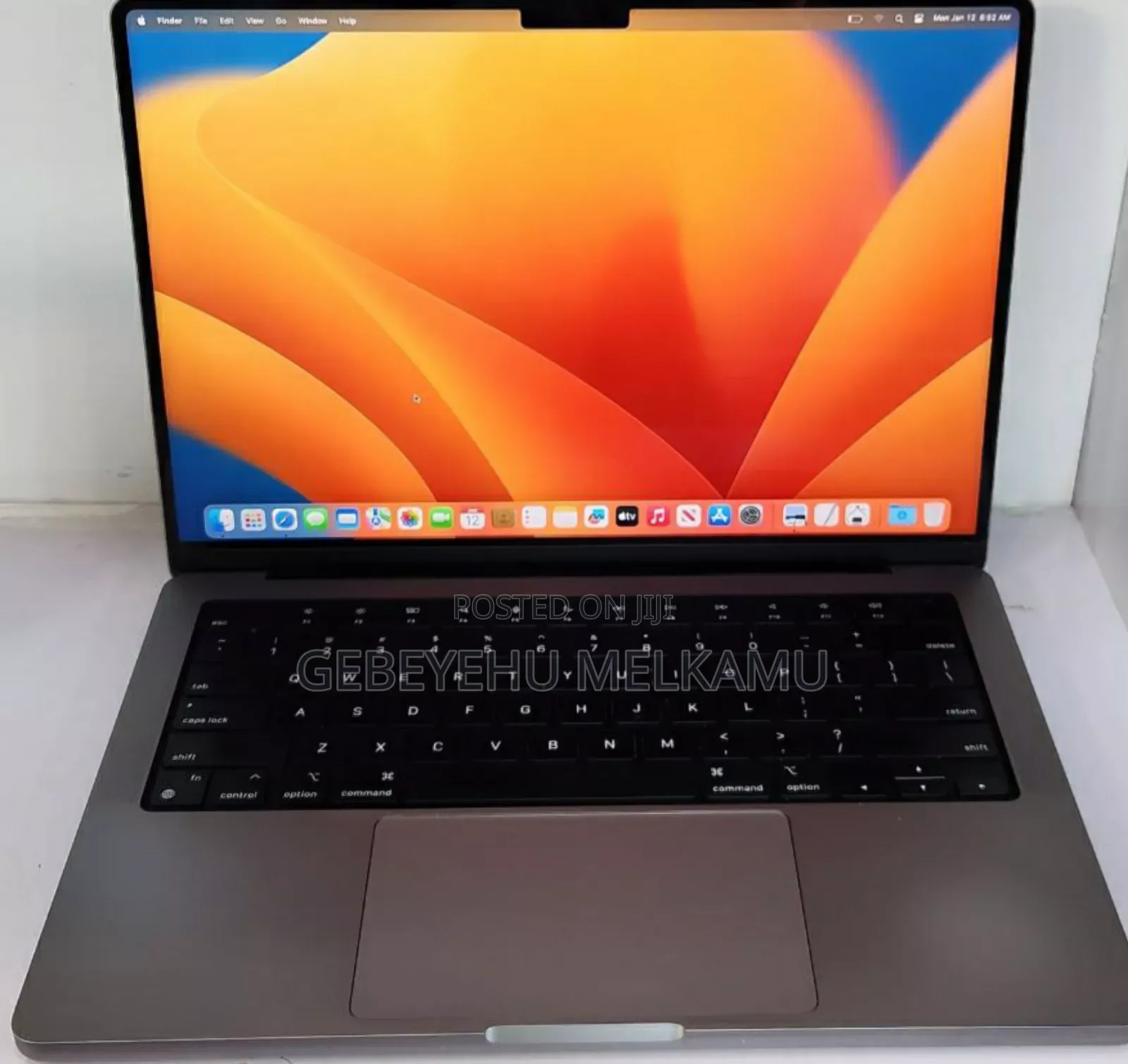 New Laptop Apple MacBook Pro 2021 M1 16GB Intel Core I9 SSD 512GB