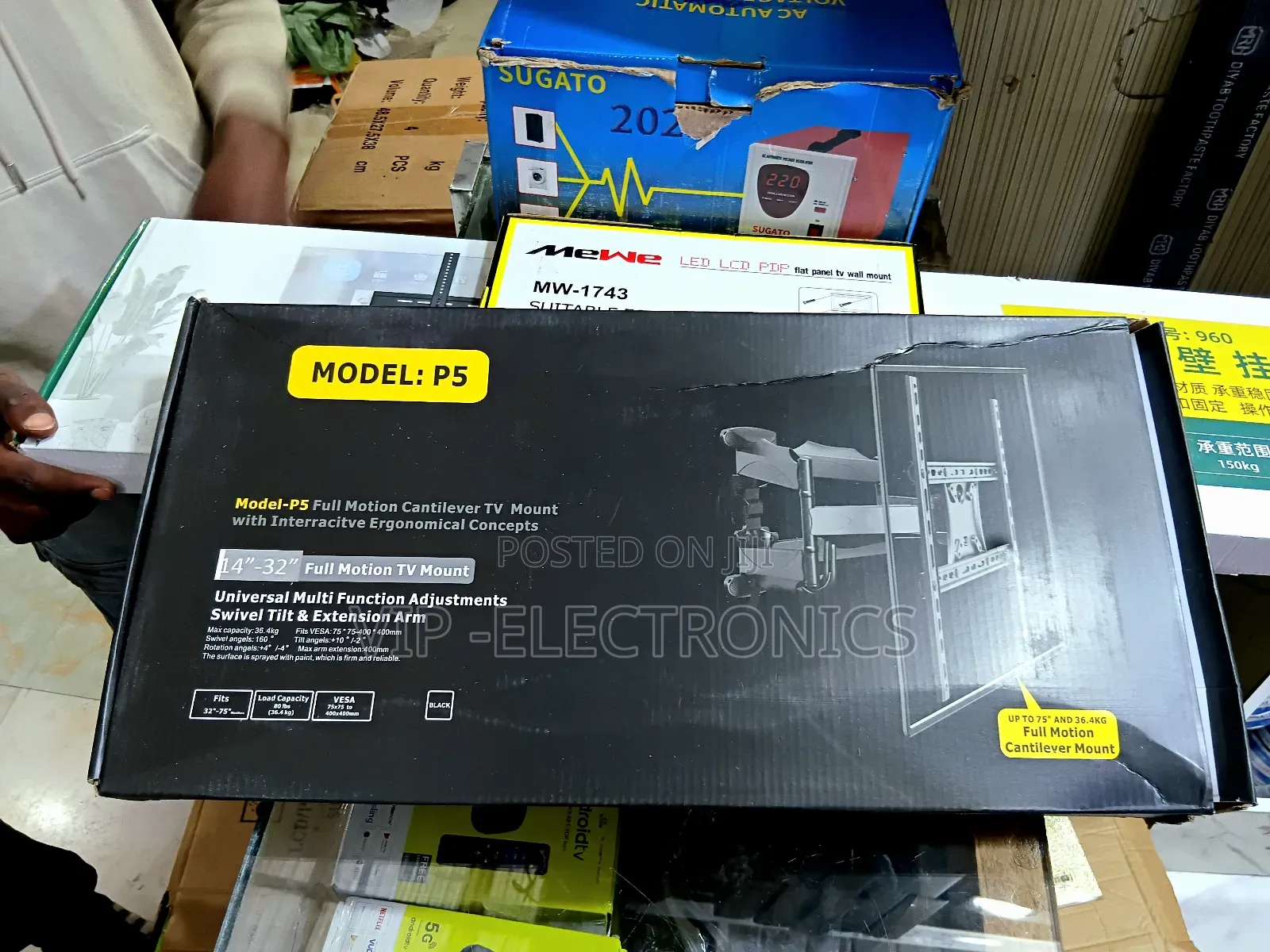 Fflexible Full Motion Wall Mount