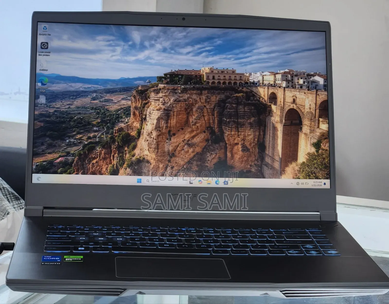 New Laptop MSI GF63 16GB Intel Core I5 SSD 512GB