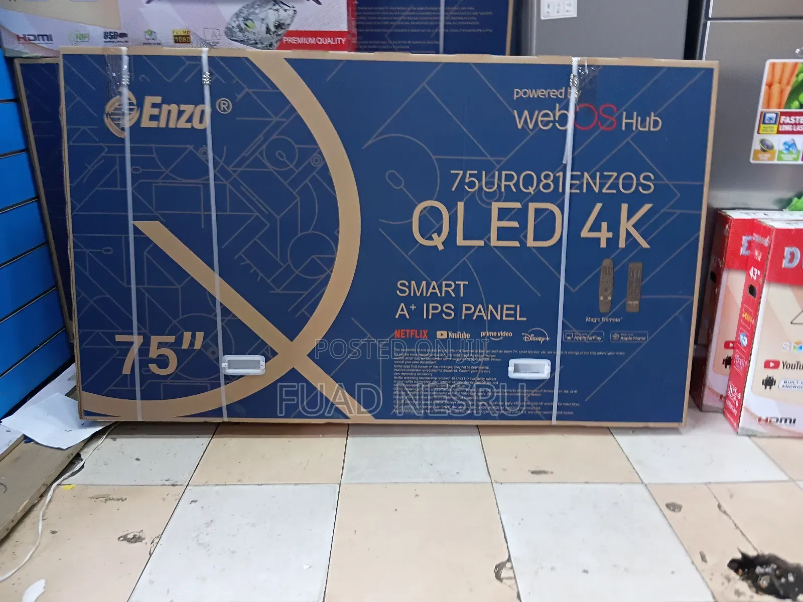 Enzo Tv 75 Inch Webos Smart