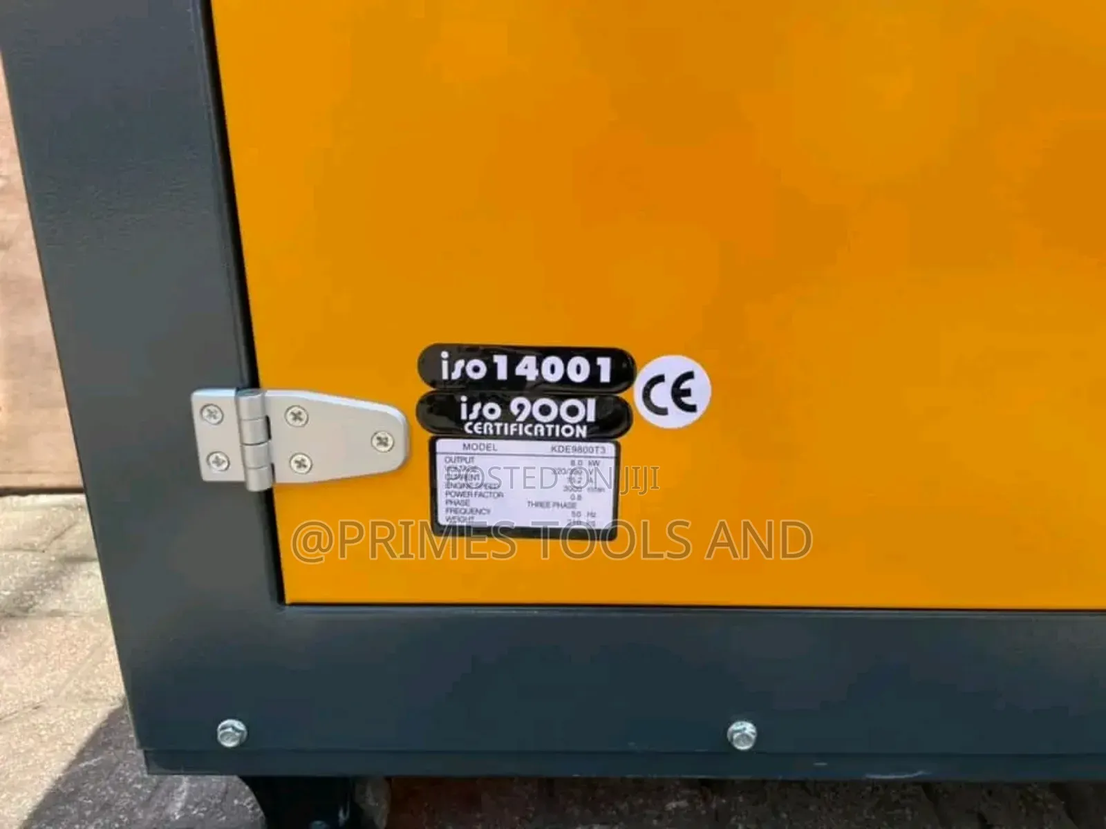 Kama 9800 Silent Generator Likely Refers to the Kama Kde9800t,