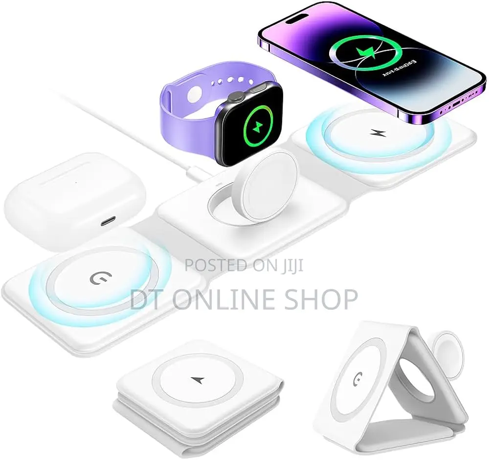 3in1 Magnetic Wireless Charger