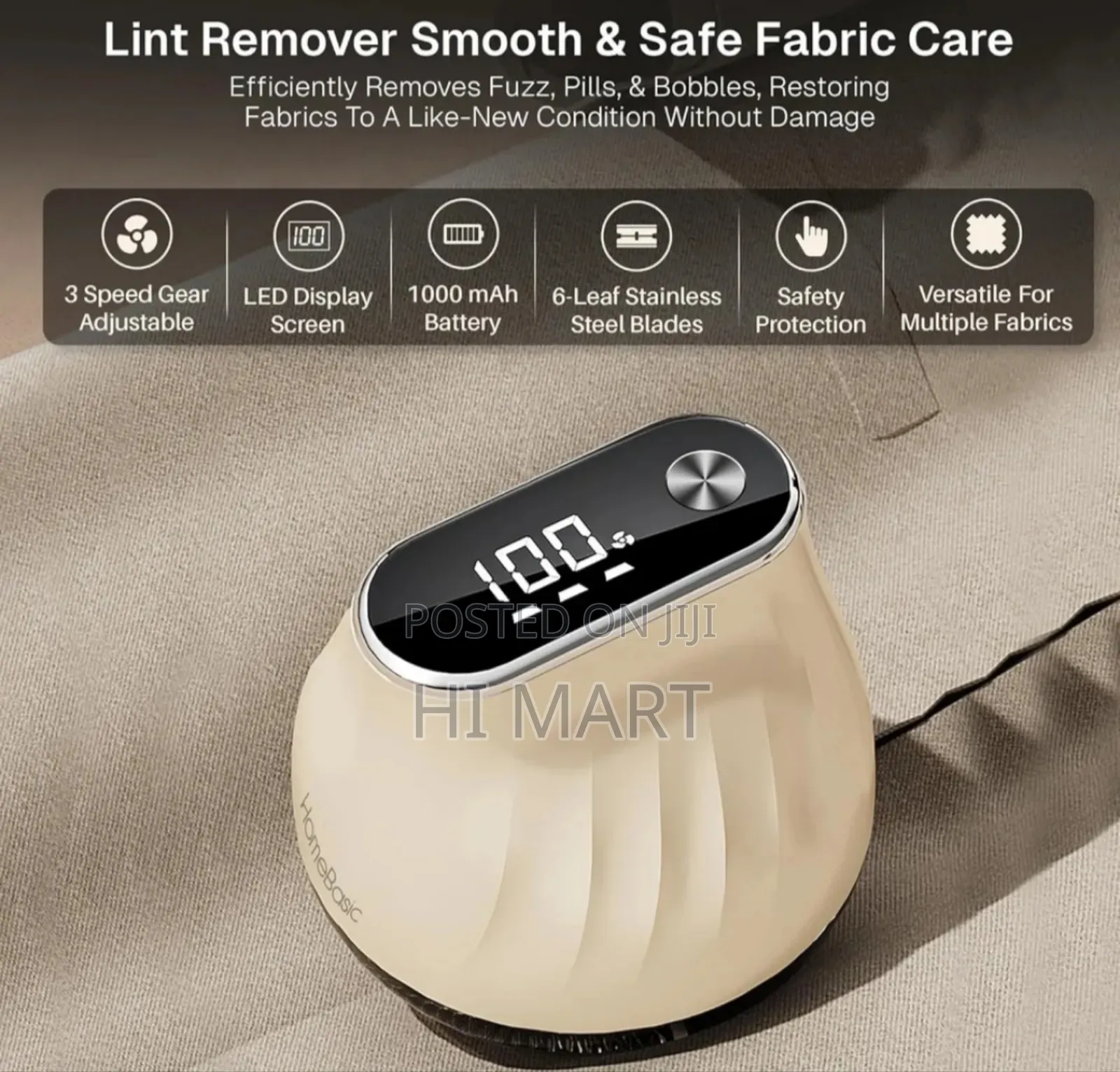 Rechargeable Cloth Lint Remover