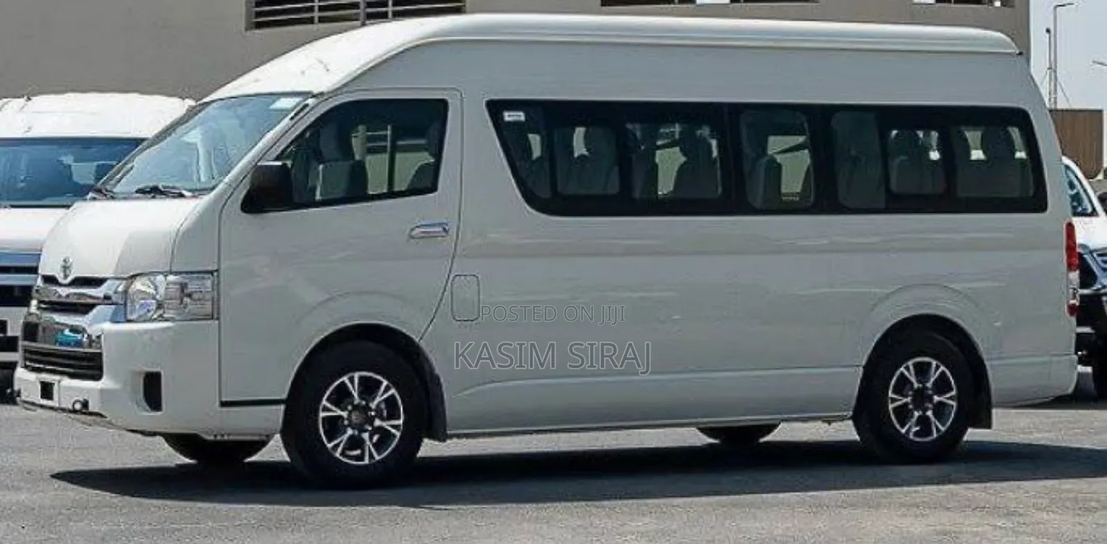 New Toyota Grand HiAce 2024 White