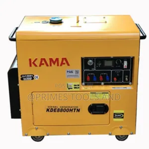 Kama 8800 Silent Diesel Generator | Heavy-Duty Fuel Saver