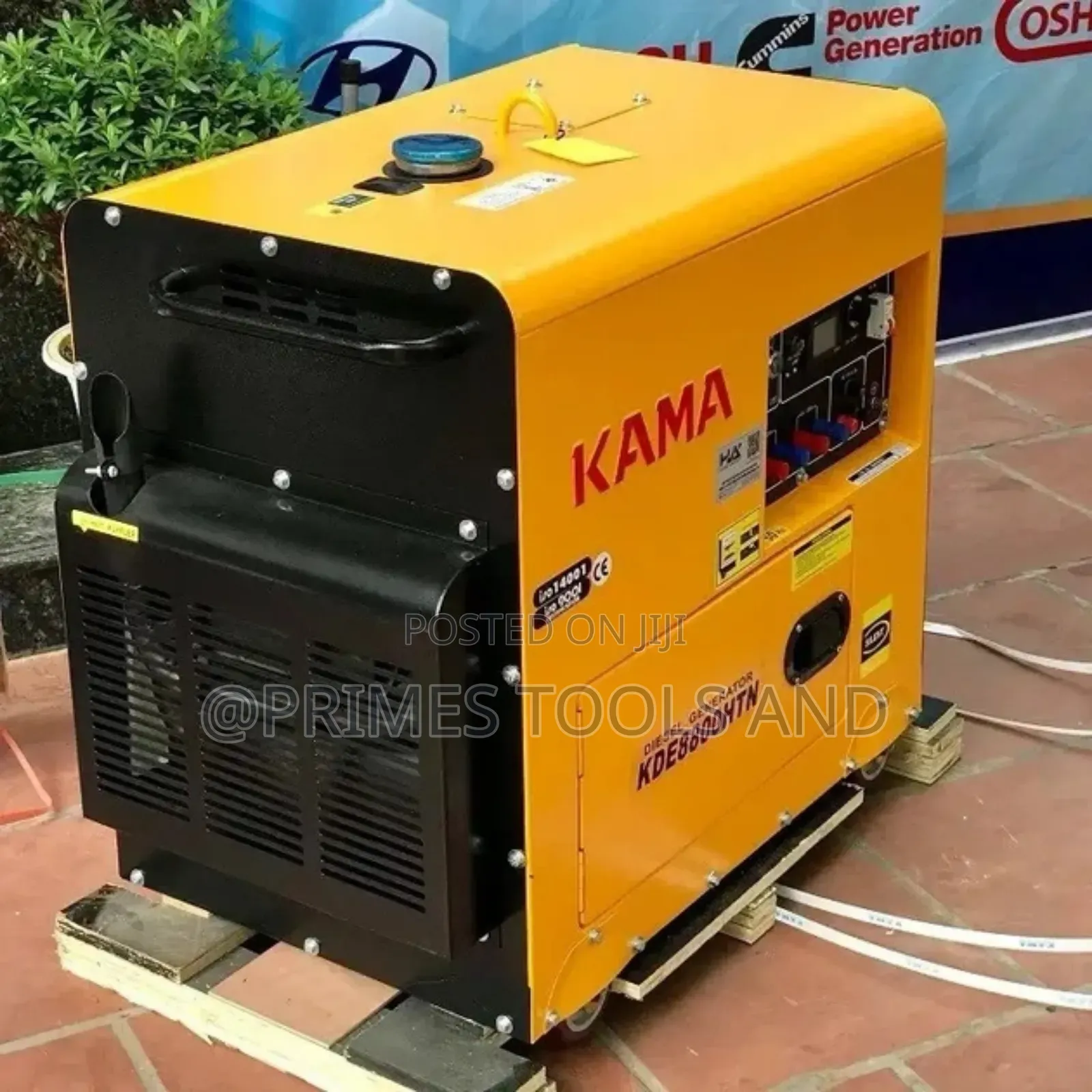 Kama 8800 Silent Diesel Generator | Heavy-Duty Fuel Saver