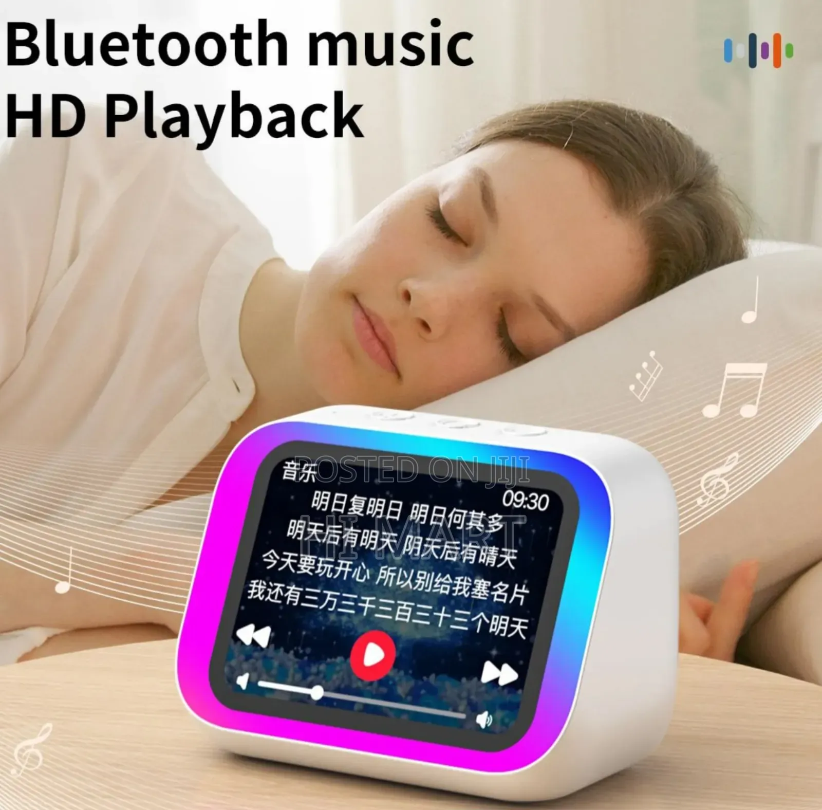 2in1 Modern Smart Toch Screen Speaker