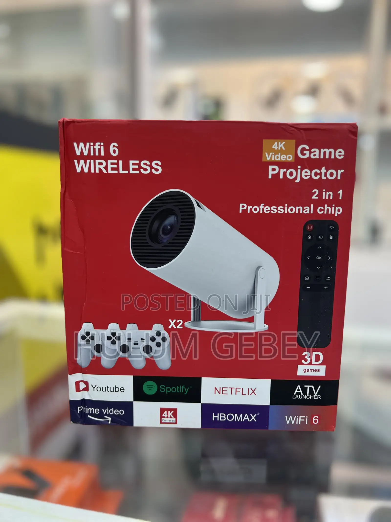 Game Projector 2 in 1