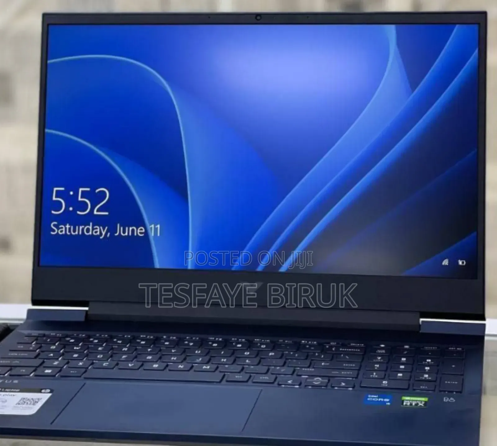 New Laptop HP Victus 16 16GB Intel Core I7 SSD 1T