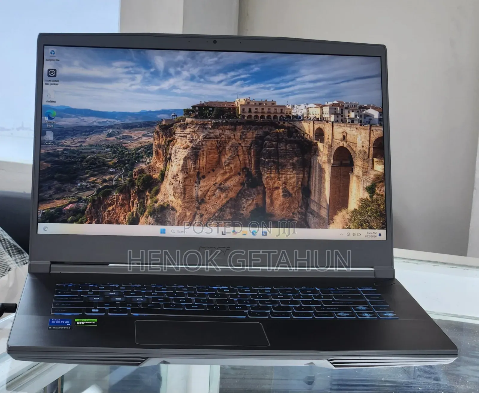 New Laptop MSI GF63 16GB Intel Core I5 SSD 512GB