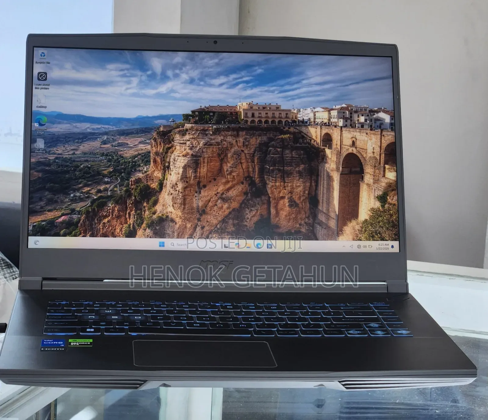 New Laptop MSI GF63 16GB Intel Core I5 SSD 512GB