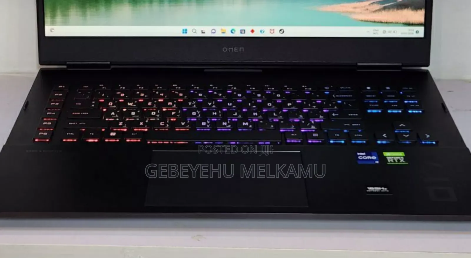 New Laptop HP Omen 17 32GB Intel Core I9 SSD 1T