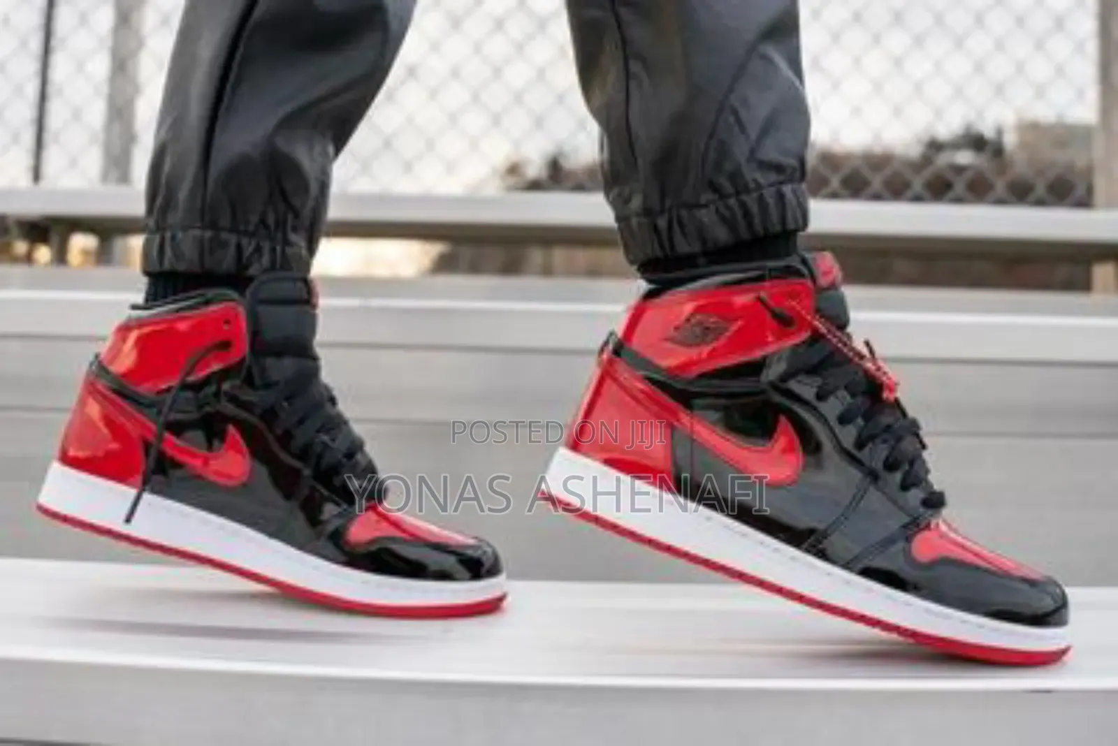 Air Jordan 1 Retro High Og 'Patent Bred'.