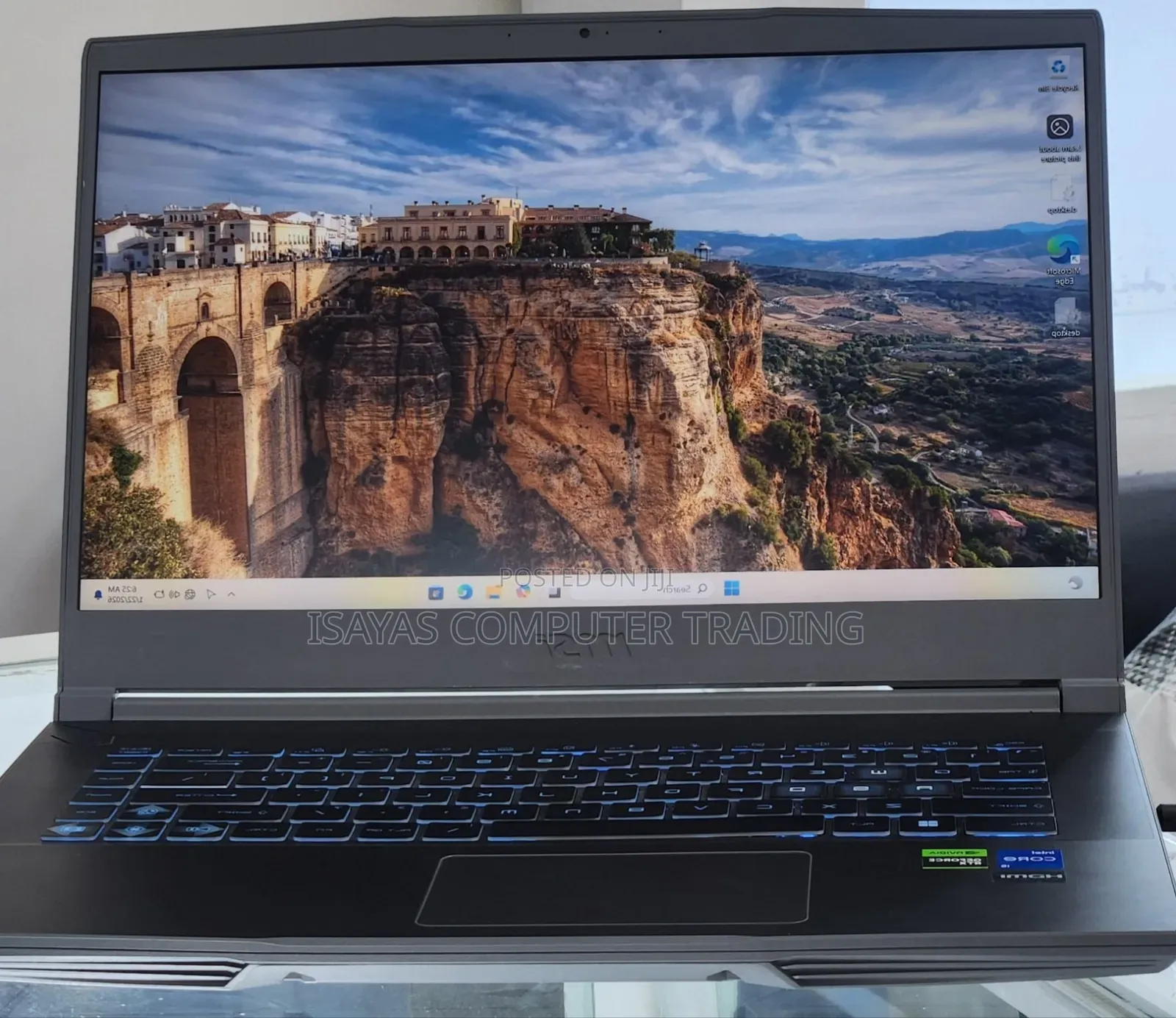 New Laptop MSI 16GB Intel Core I5 SSD 512GB