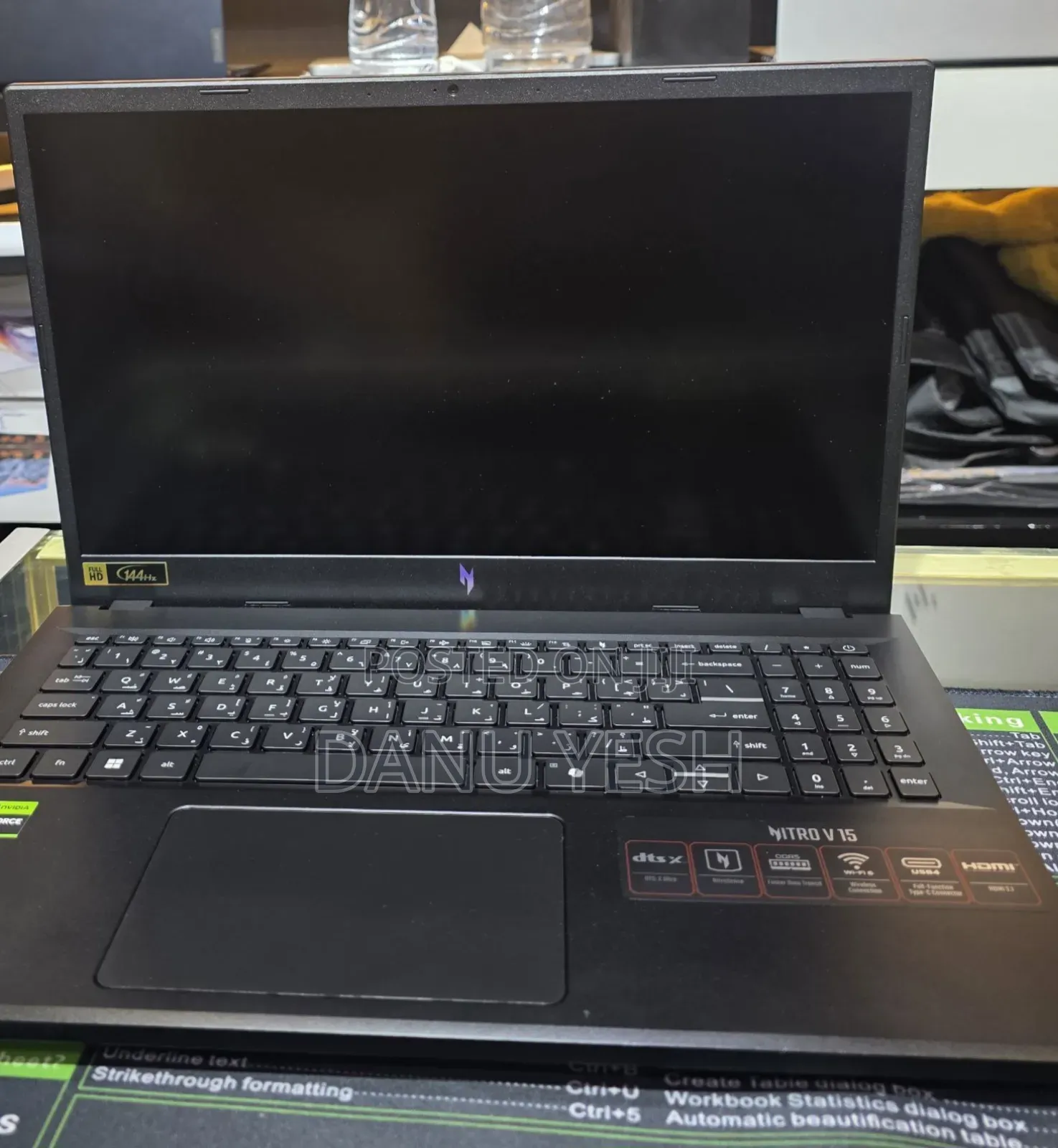 New Laptop Acer Nitro 5 16GB AMD Ryzen 7 SSD 512GB