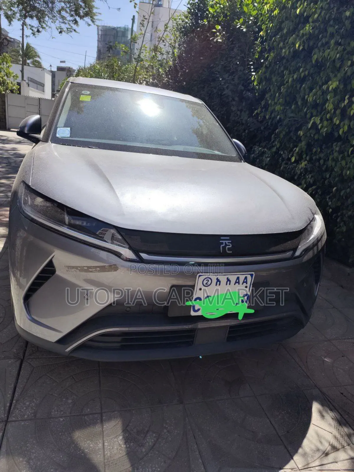 New BYD Yuan Up 2024 Silver