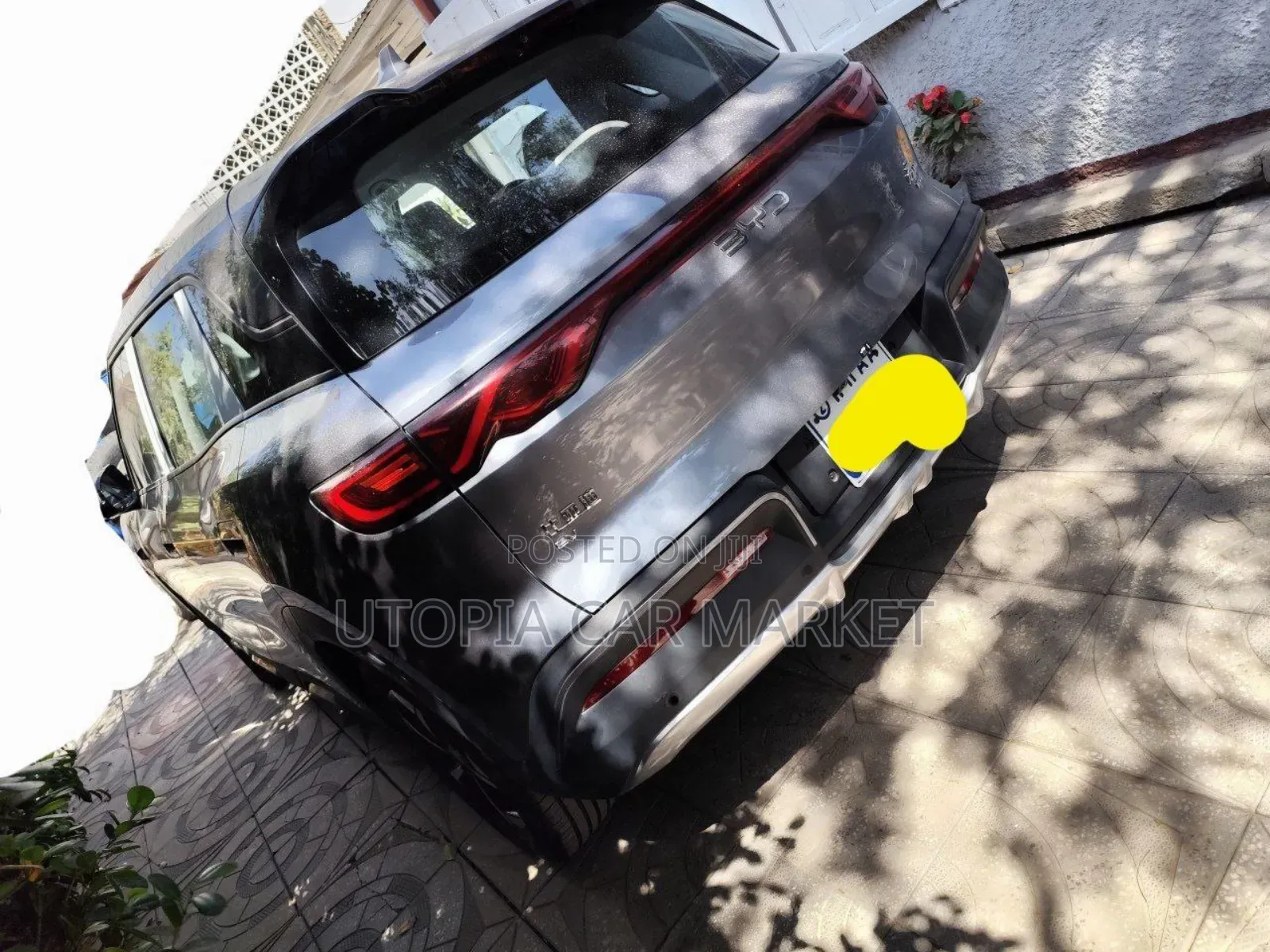 New BYD Yuan Up 2024 Silver