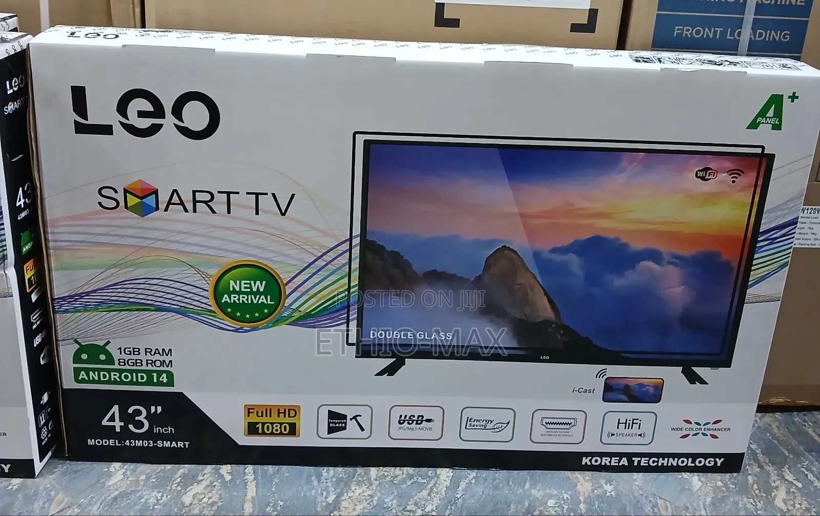 Leo Tv 43” Smart Android Tv – New Arrival | Clear Picture | Best Price