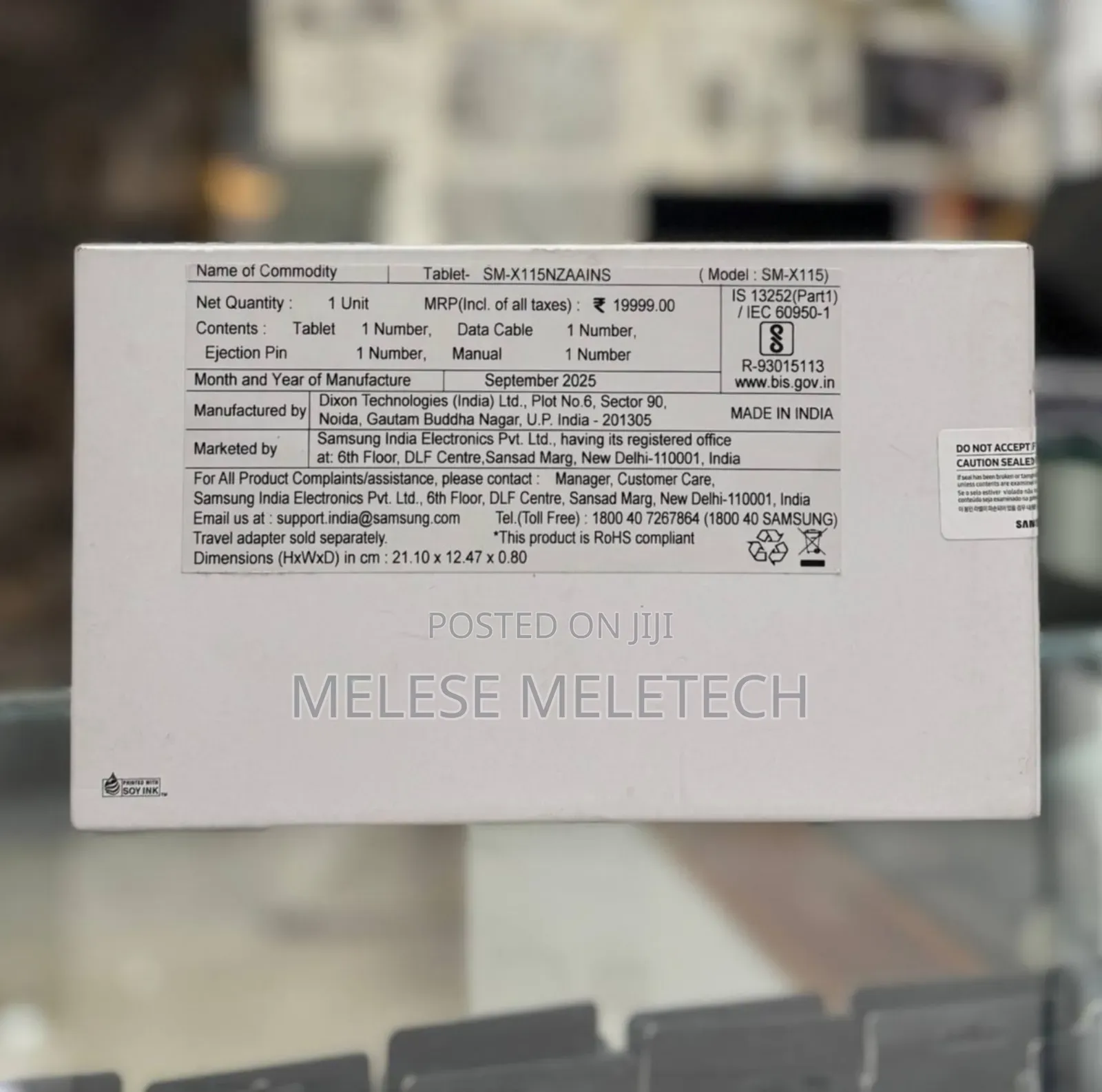 New Samsung Galaxy Tab A9 64 GB Gray