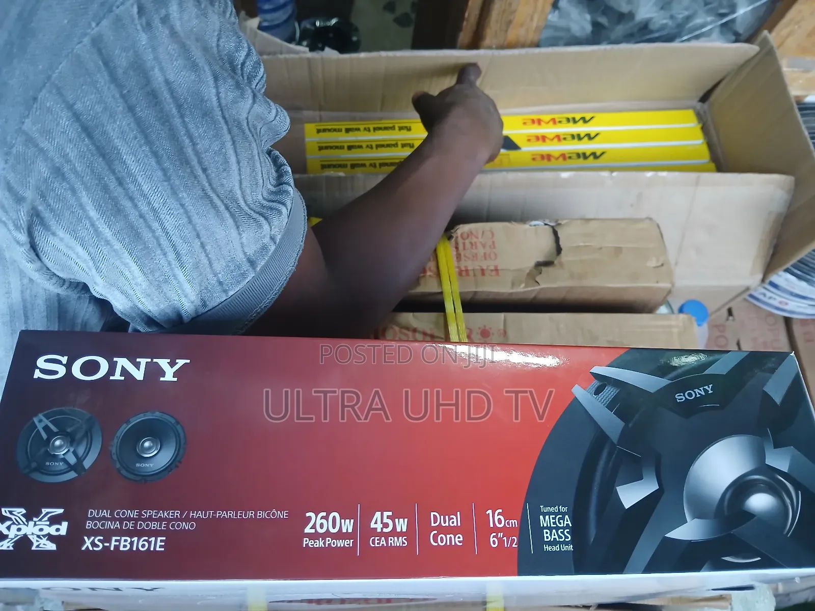 Sony Car Speake Xs-Fb161e 16cm (6.5") Dual Cone Car Speaker.