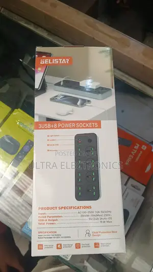 Gelistar Model: Gs-515 Multiple Outlets Protection Power Strip.