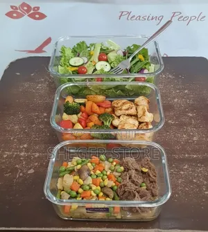 Orginal Deli Glassware ( 3 የተለያየ መጠን ፓትራዎች)