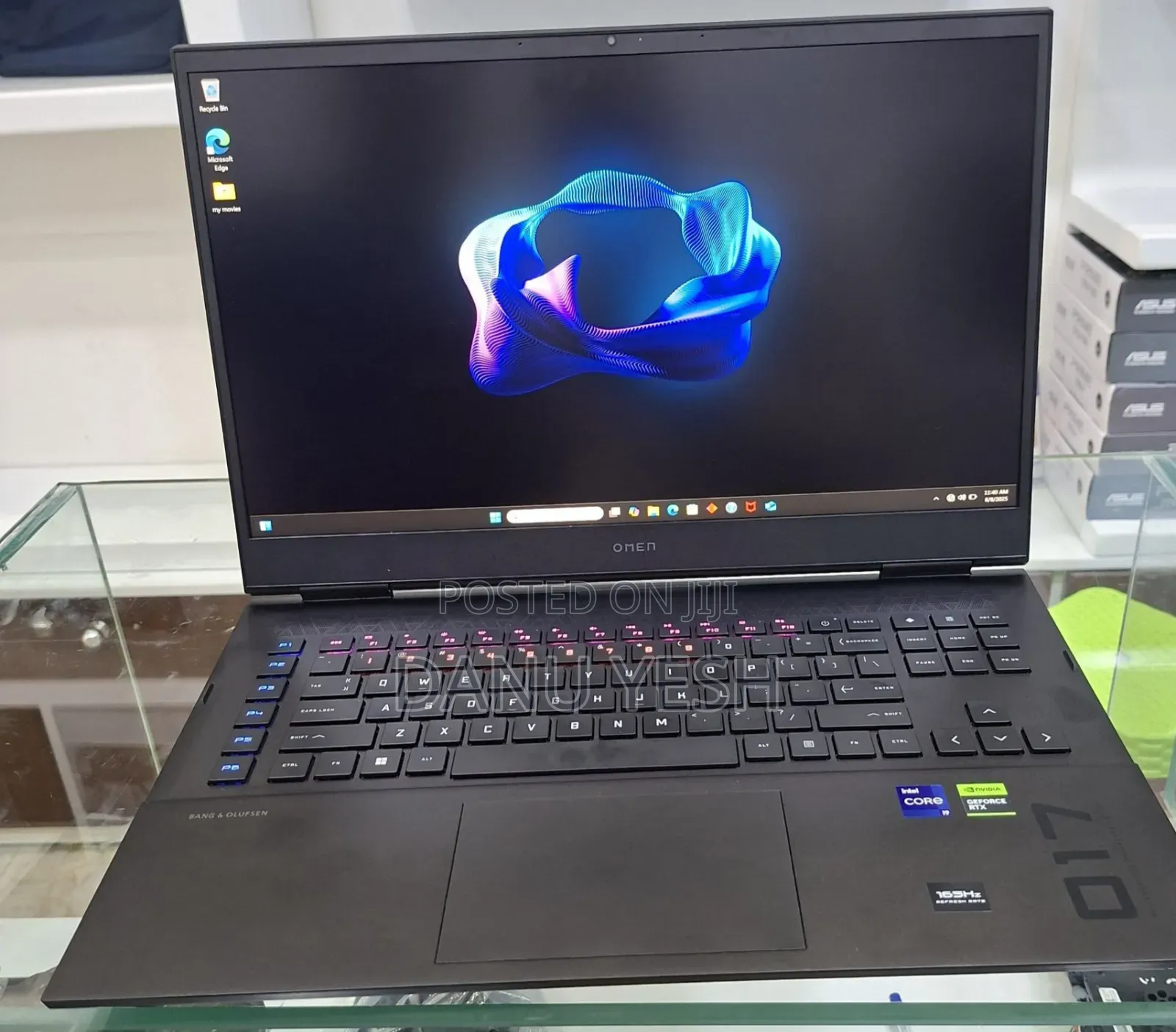 New Laptop HP Omen 17 32GB Intel Core I9 SSD 2T