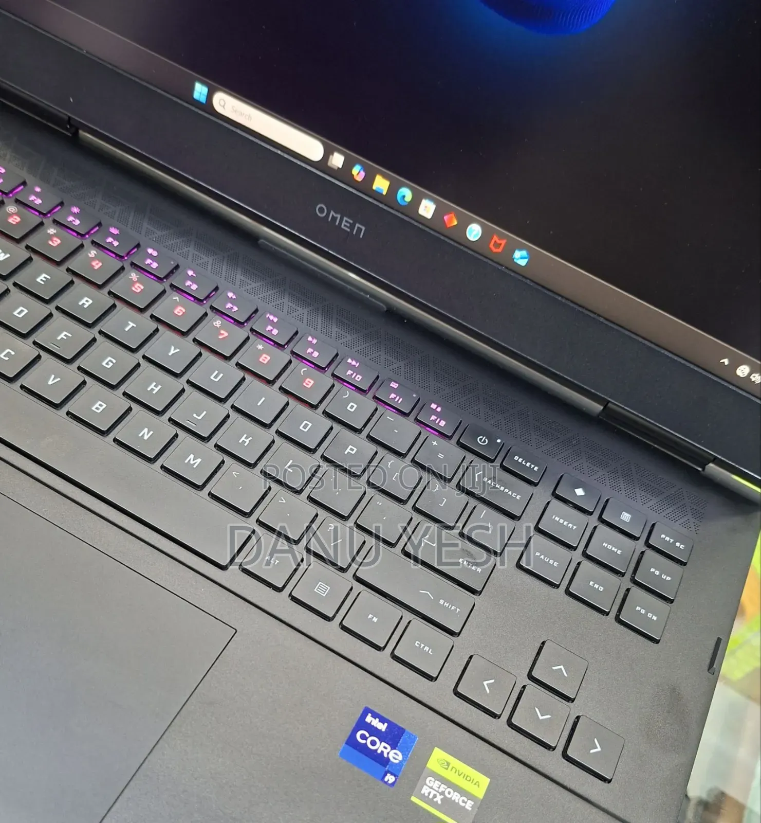 New Laptop HP Omen 17 32GB Intel Core I9 SSD 2T