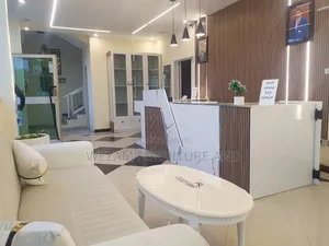 Reception Desk With Wall Work