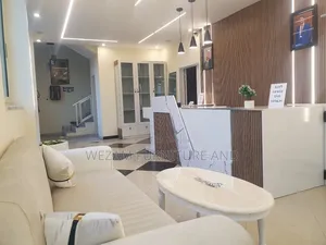 Reception Desk With Wall Work