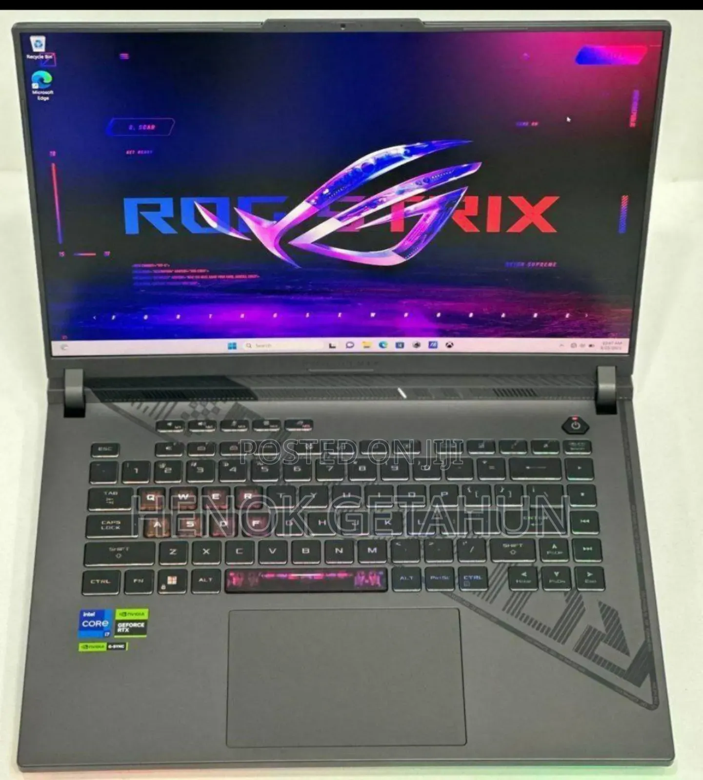 New Laptop Asus ROG Strix G16 G614 32GB Intel Core I9 SSD 2T
