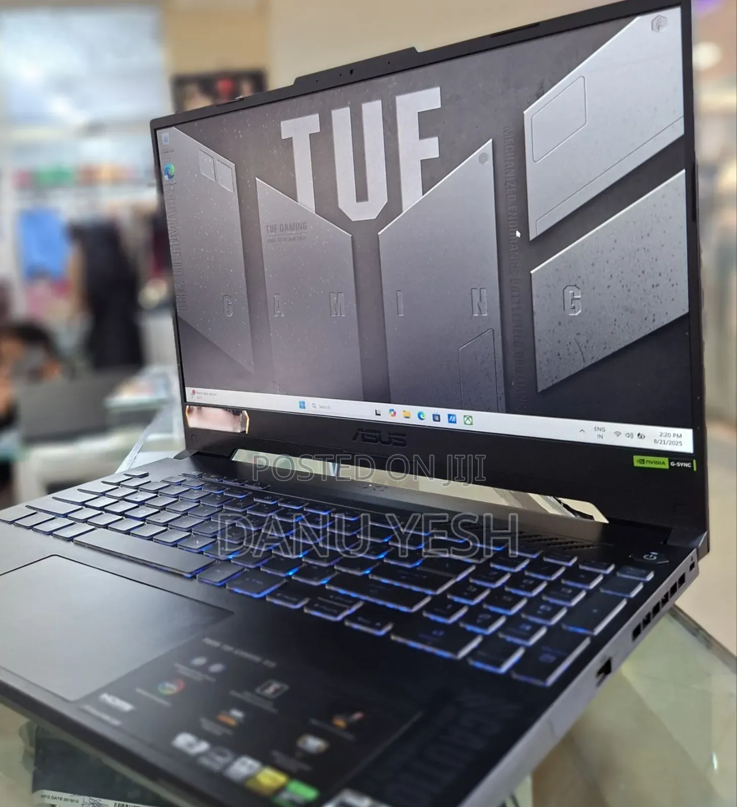 New Laptop Asus TUF Gaming A15 16GB AMD Ryzen 7 SSD 512GB