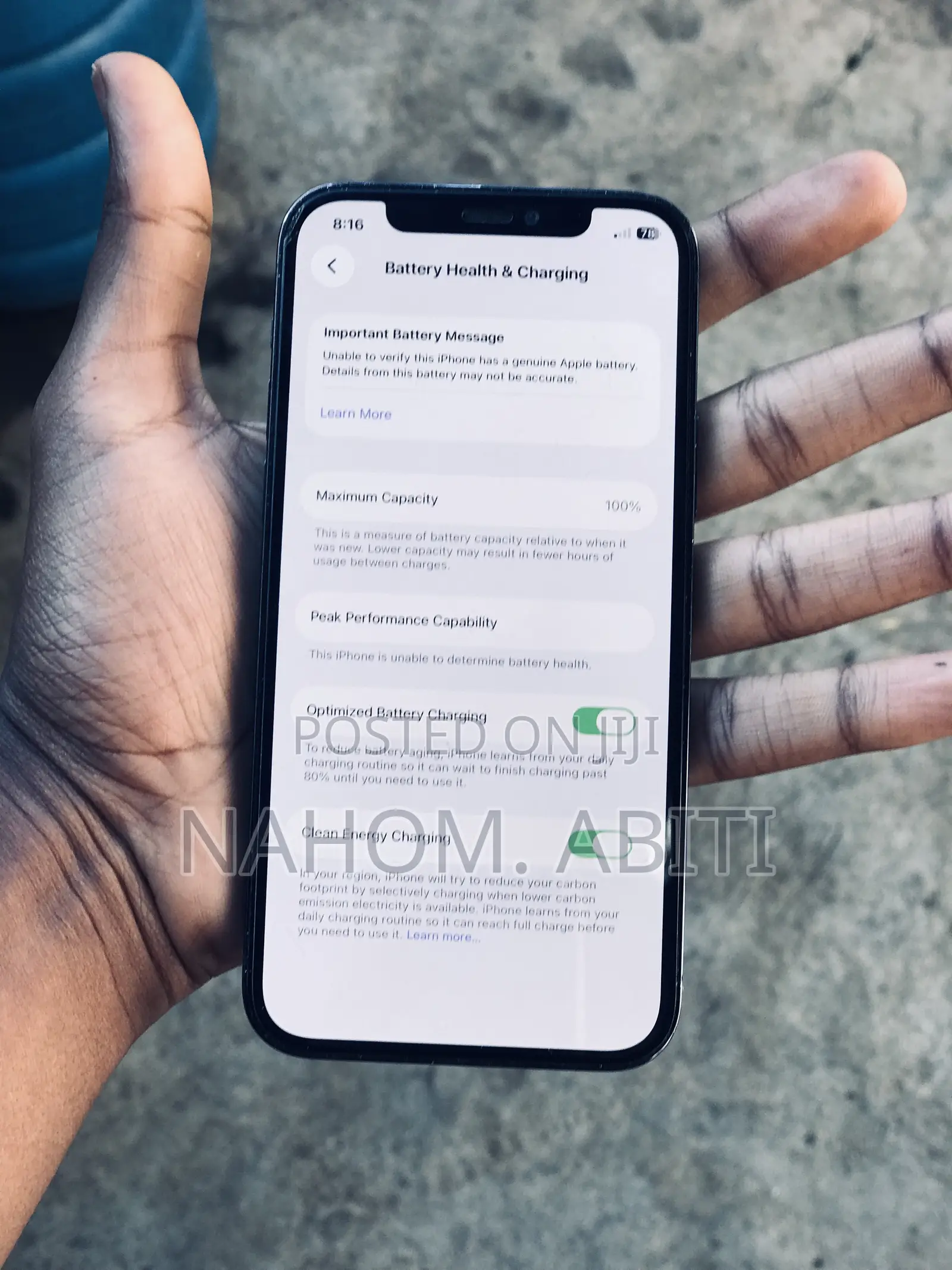 New Apple iPhone 12 Pro 128 GB Blue