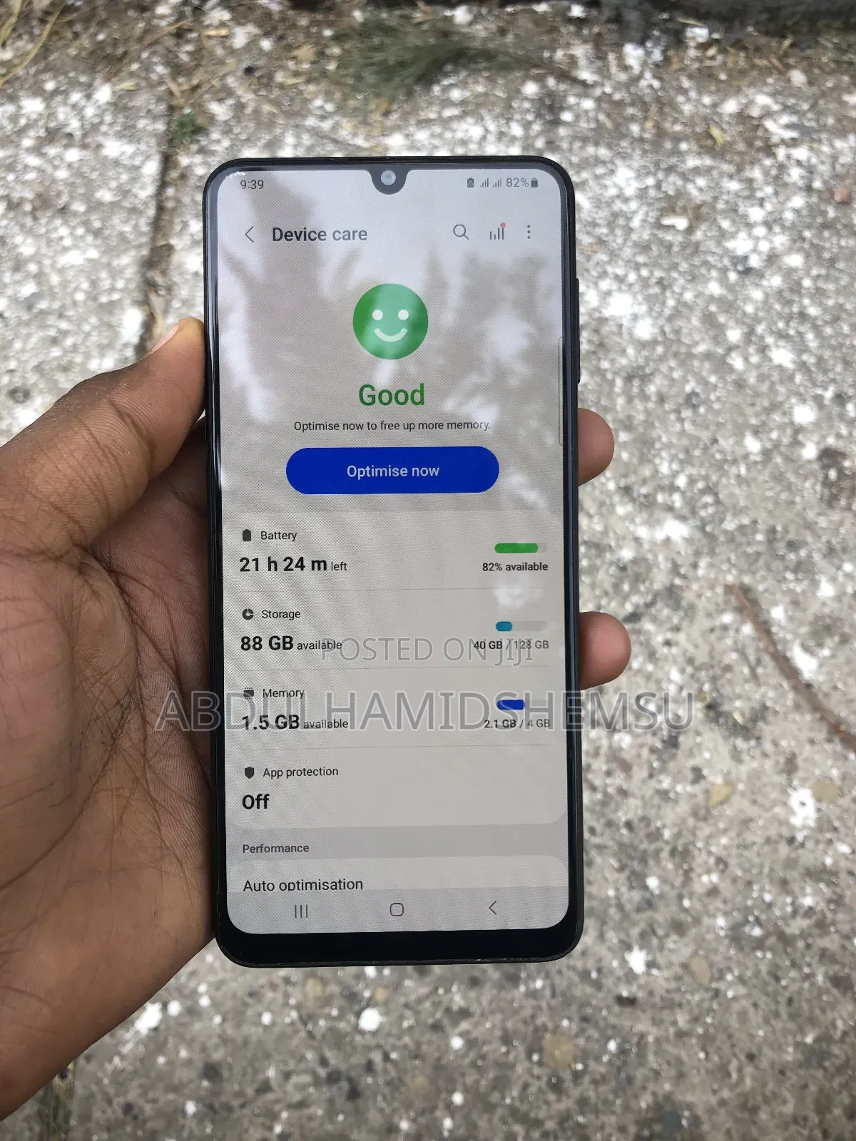 Samsung Galaxy A22 128 GB Black