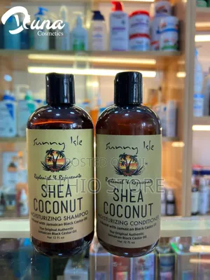 Sunny Shea Coconut Moisturizing Shampoo and Conditioner
