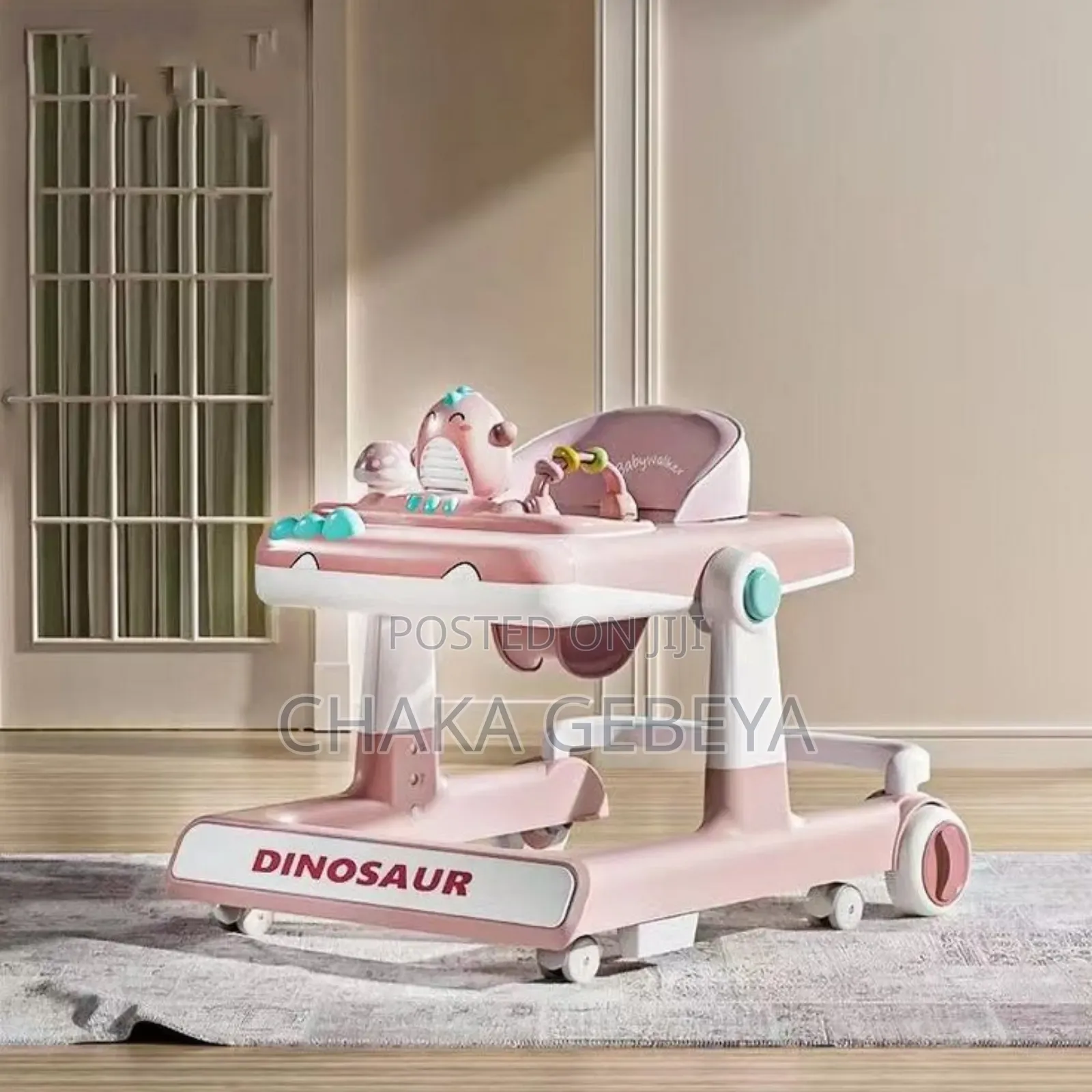 MLT-G63 Baby Walker With Push Handle Car Design-Supports First Steps