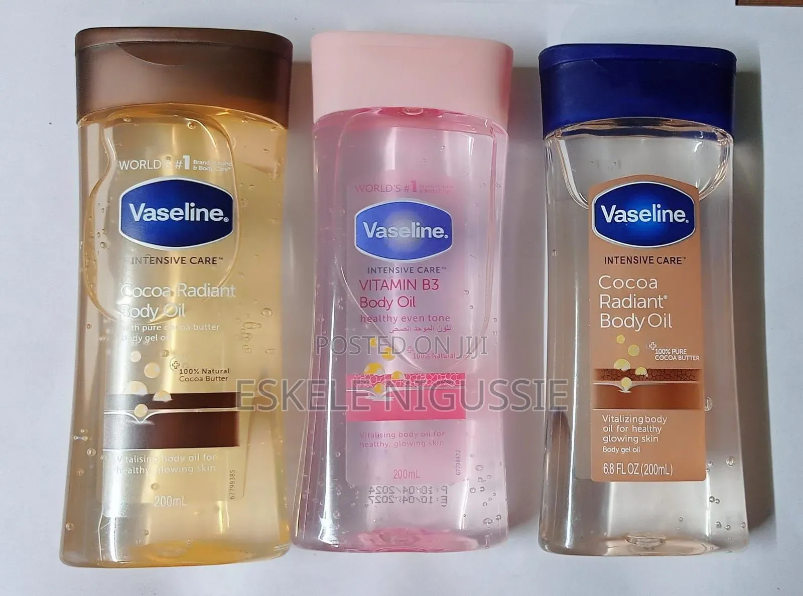 ቫዝሊን ኦይል Vaseline Oil