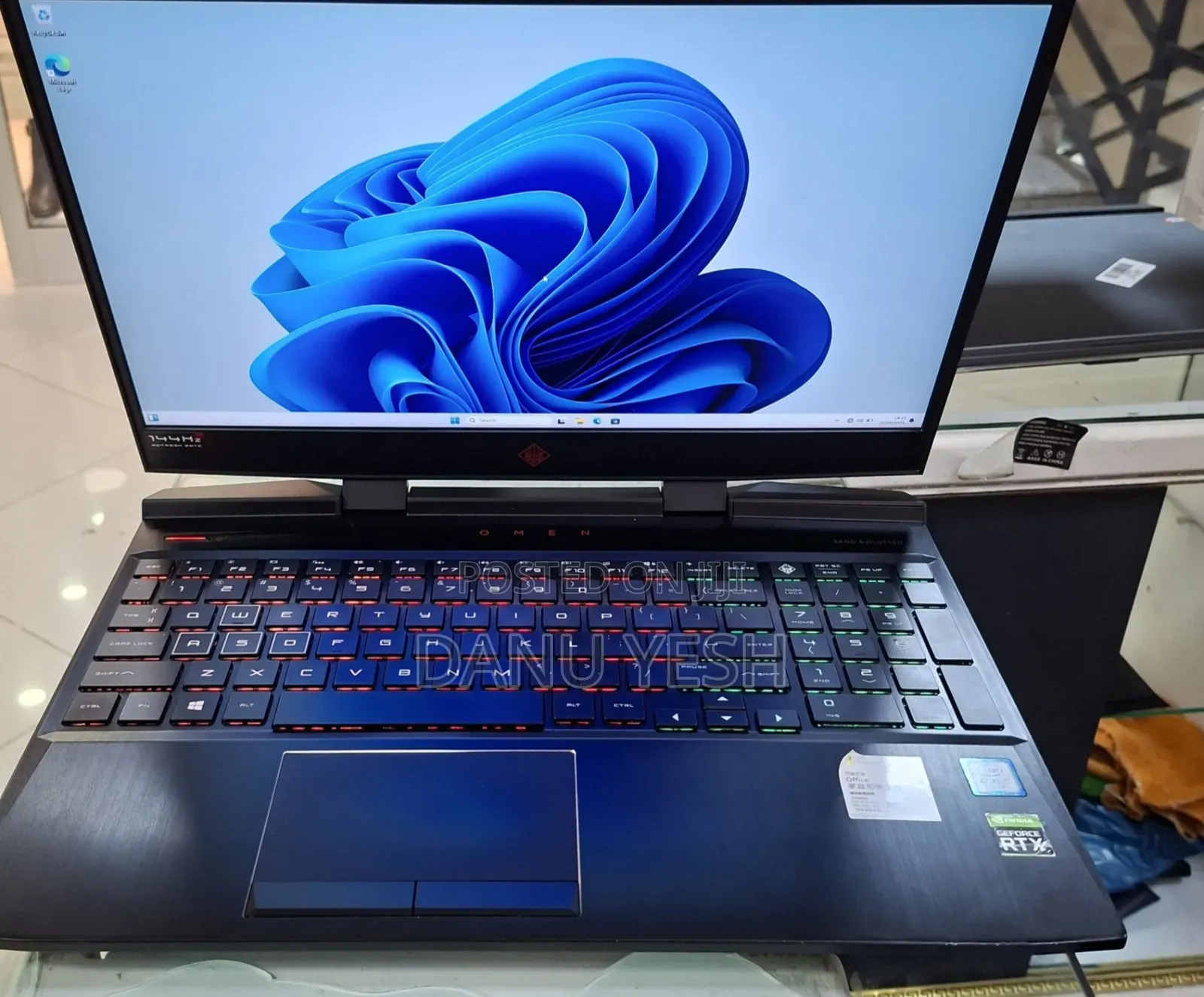 New Laptop HP Omen 15 16GB Intel Core I7 SSD 1T