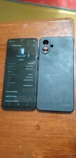 New Samsung Galaxy A07 4G 64 GB Gray