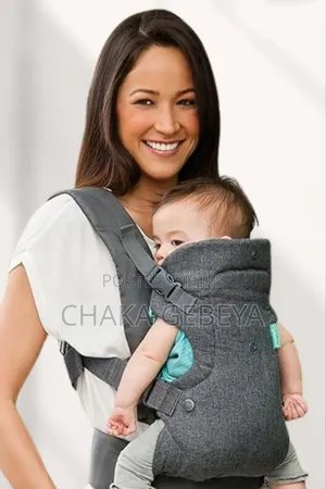 Infantino Ergonomic Baby Carrier - Front Back Carry, Supports 14kg