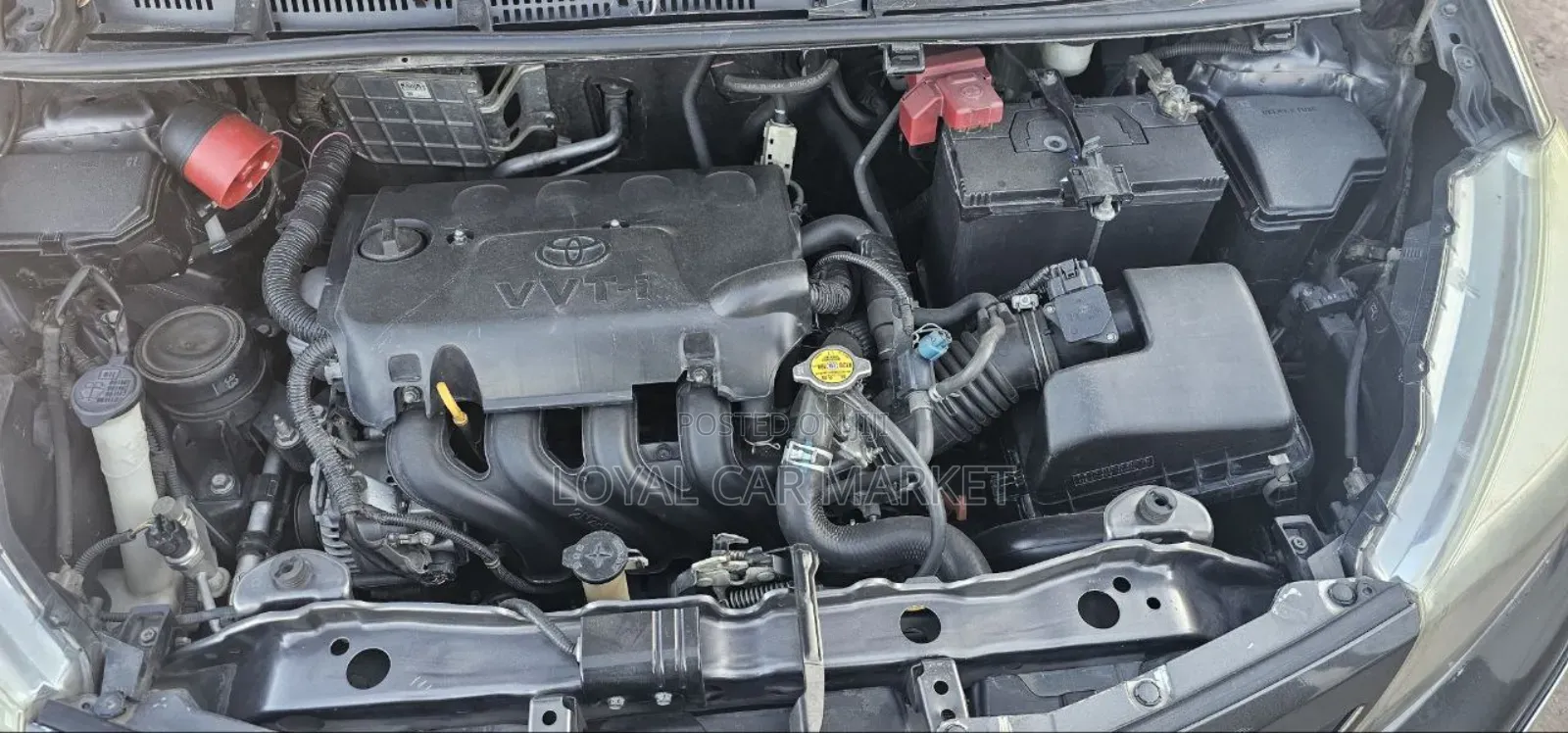 Toyota Yaris 2012 Gray