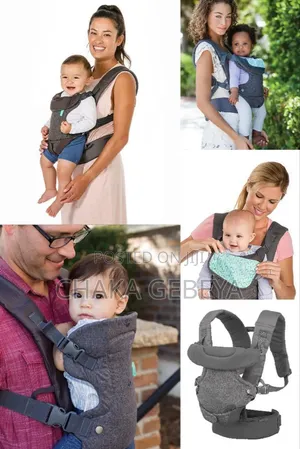 Comfortable Baby Sling With Hood Pockets - Easy on Mom's Shoulders