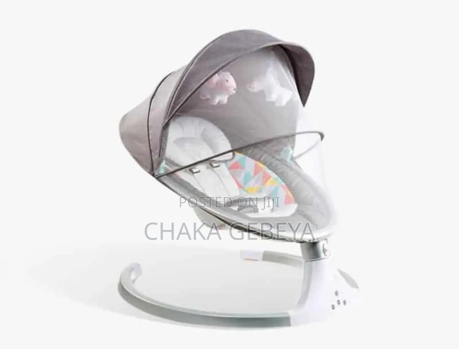 Automatic Baby Swing With Bassinet Mode - Holds Up to 18kg, 5 Speeds