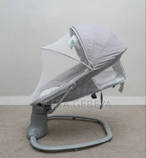 Automatic Baby Swing With Bassinet Mode - Holds Up to 18kg, 5 Speeds