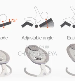 All-in-One Baby Soother: Swing, Sleeper Seat - 15 Songs,Timer,Remote