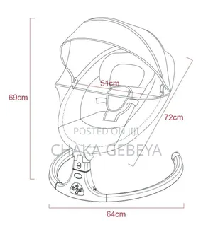 All-in-One Baby Soother: Swing, Sleeper Seat - 15 Songs,Timer,Remote