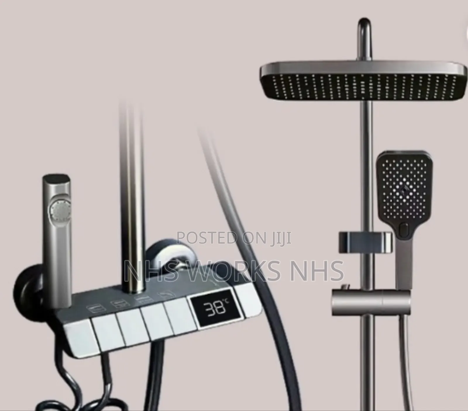 Digital Shower Panel